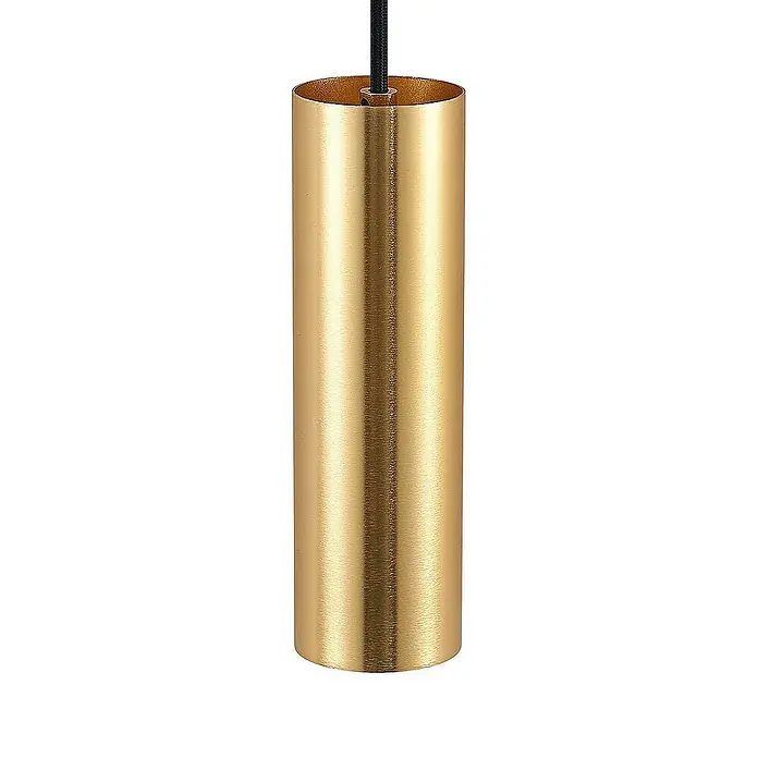 Lindby LED-Spannseilsystem Linaro - L x B x H: 6 x 6 x 20 cm, schwarz, messing / gold
