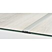 LOGOCLIC Übergangsprofil (Silber, 2,7 m x 27 mm, Montageart: Stecken)