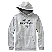 Kapuzenpullover Handcrafter (XXL, Grau)