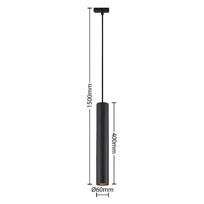 Lindby LED-Spannseilsystem Linaro - schwarz, schwarz