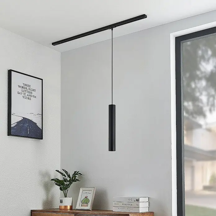 Lindby LED-Spannseilsystem Linaro - schwarz, schwarz