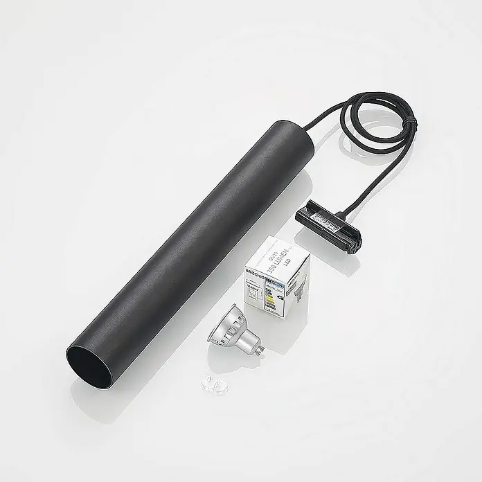 Lindby LED-Spannseilsystem Linaro - schwarz, schwarz