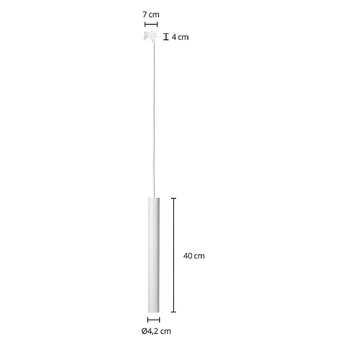 Arcchio LED-Spannseilsystem Ejona - weiß / opal, weiß / opal