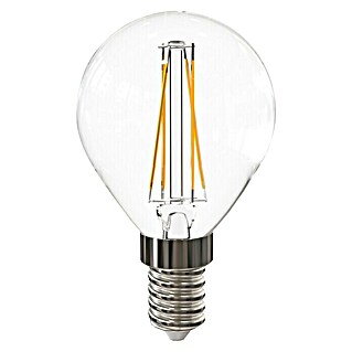 Garza Bombilla LED (4 W, E14, Color de luz: Blanco neutro, No regulable, Redonda)