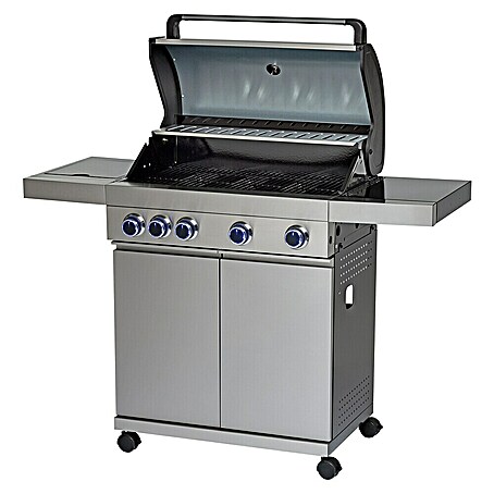 Grillstar Gasgrill Atlanta II 450 (Grillfläche (B x T): 73 x 41,5 cm, 17 kW, Anzahl Brenner: 4)