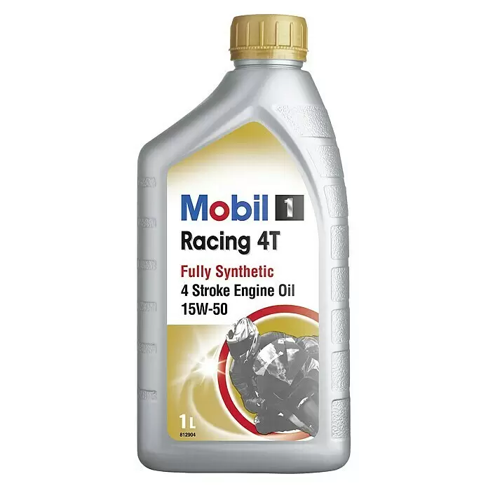 Mobil Motoröl Racing 4T - 1 l, 15W-50 - Vorderansicht