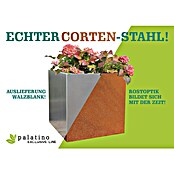 Palatino Hochbeet Urban (200 x 100 x 70 cm, Cortenstahl)