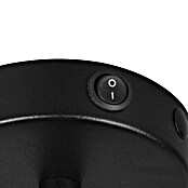Reality Leuchten Bidar Aplique de pared (Negro, E14, Diámetro: 12 cm) | BAUHAUS