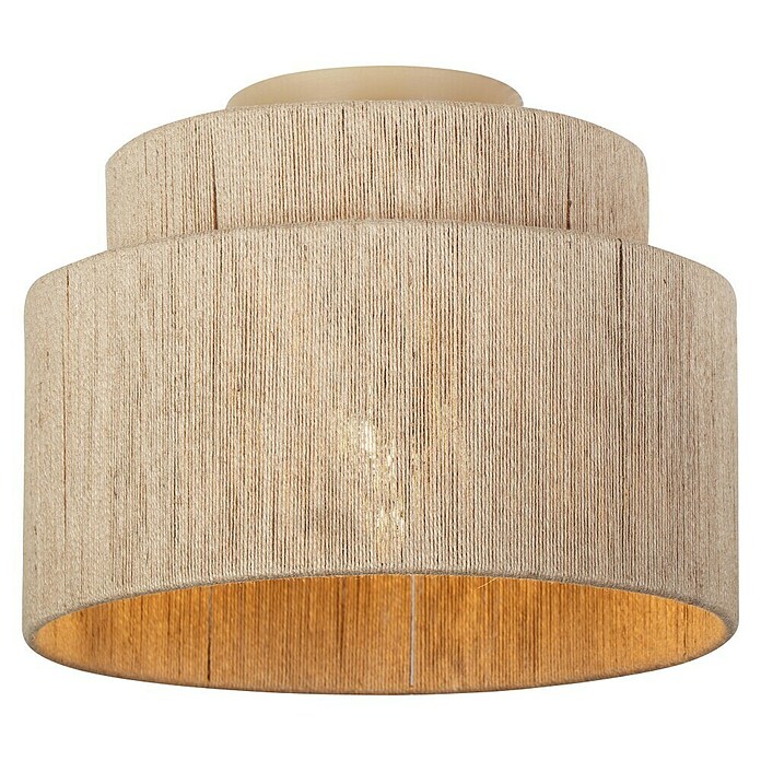 Trio Lighting Plafondlamp Smilla (Bruin, Ø x h: 30 x 23 cm, E27) | BAUHAUS