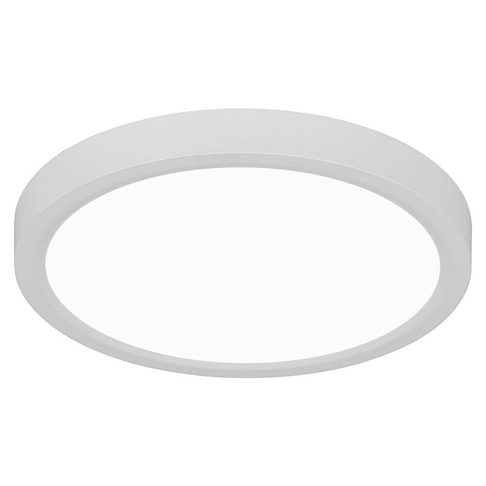 Trio Lighting Plafondlamp, rond Draco (18 W, Ø x h: 23 cm x 26 mm, Wit) | BAUHAUS