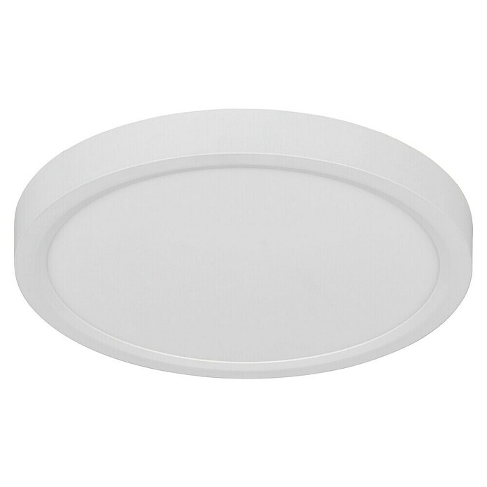 Trio Lighting Plafondlamp, rond Draco (18 W, Ø x h: 23 cm x 26 mm, Wit) | BAUHAUS
