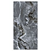 Momastela Feinsteinzeugfliese Continua Onyx Black (120 x 60 cm, Schwarz/Grau, Hochglänzend) | BAUHAUS