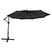Sunfun Zweefparasol (Antraciet, Diameter: 350 cm)