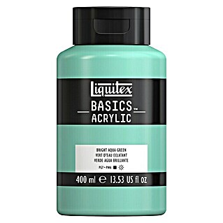 Liquitex Basics Acrylfarbe (Helles Aquagrün, 400 ml)