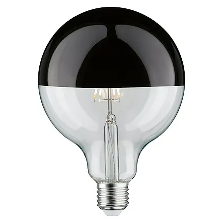 Paulmann  LED-Lampe Vintage Globe-Form E27 G125 chrom