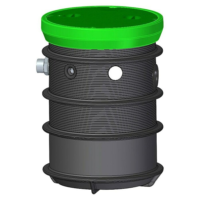 Roto Schmutzwasserpumpe Ropump DN 600 Pentax DG102TG (L x B x H: 600 x 600 x 1 000 mm) | BAUHAUS