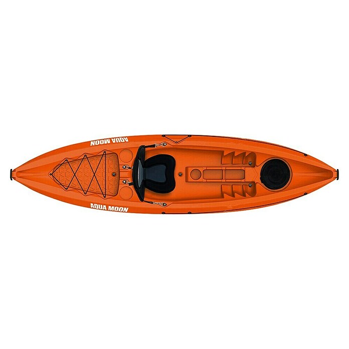 Roto Sit-On-Top Kajak Aqua Moon (L x B: 3 000 x 750 mm, Geeignet für: 1 Person, Kunststoff, Orange) | BAUHAUS