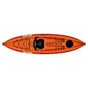 Roto Sit-On-Top Kajak Aqua Moon (L x B: 3 000 x 750 mm, Geeignet für: 1 Person, Kunststoff, Orange) | BAUHAUS