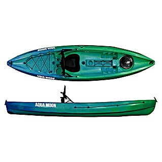 Roto Sit-On-Top Kajak Aqua Moon (L x B: 3 000 x 750 mm, Geeignet für: 1 Person, Kunststoff, Türkis)