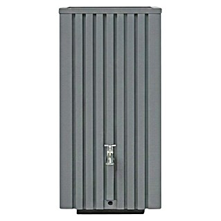 Roto Regenwassertank Balboa (L x B x H: 460 x 460 x 935 mm, Grau, Kunststoff)