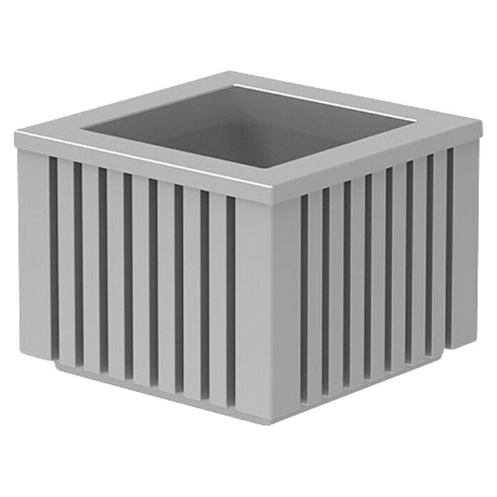 Roto Pflanzkasten Balboa (Kunststoff, Mittelgrau, L x B x H: 460 x 460 x 345 mm) | BAUHAUS