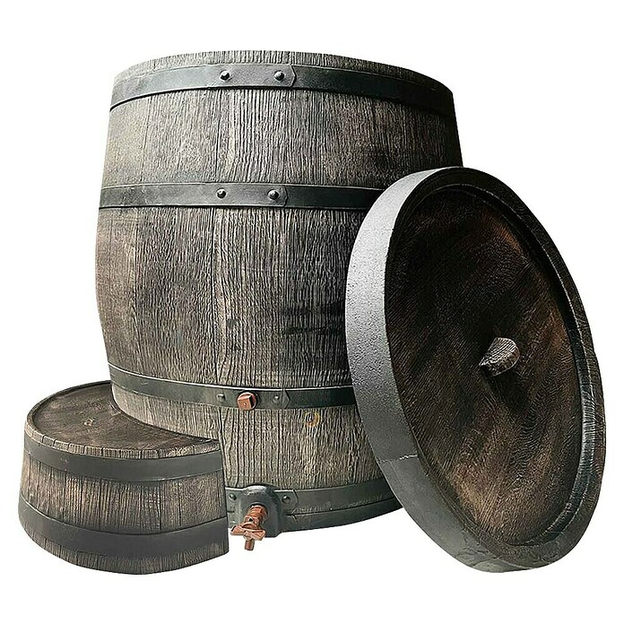 Roto Treppenstufe & Sitz für Eistonne (Braun, B x H: 245 x 241 mm) | BAUHAUS