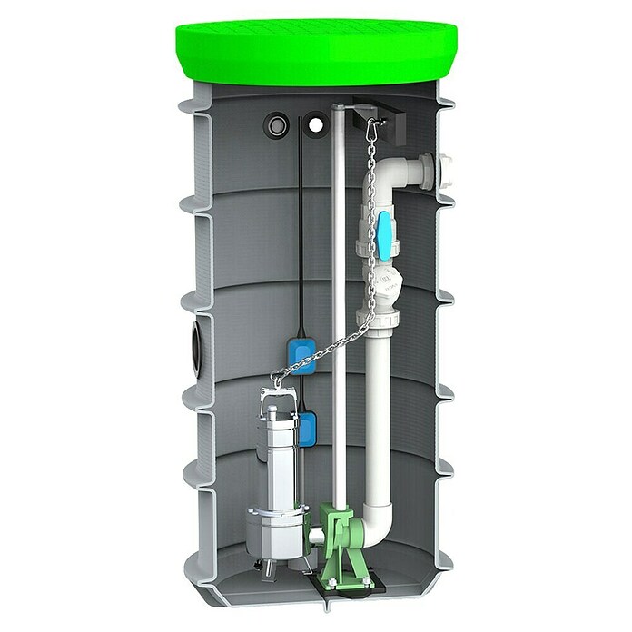 Roto Schmutzwasserpumpe RopumpDN 600 Feka VS 750 (Max. Fördermenge: 400 l/h) | BAUHAUS