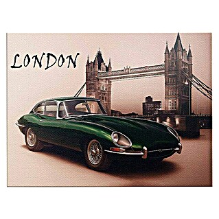 Dotcomcanvas Decopanel Vintage (London, B x H: 60 x 80 cm, MDF)