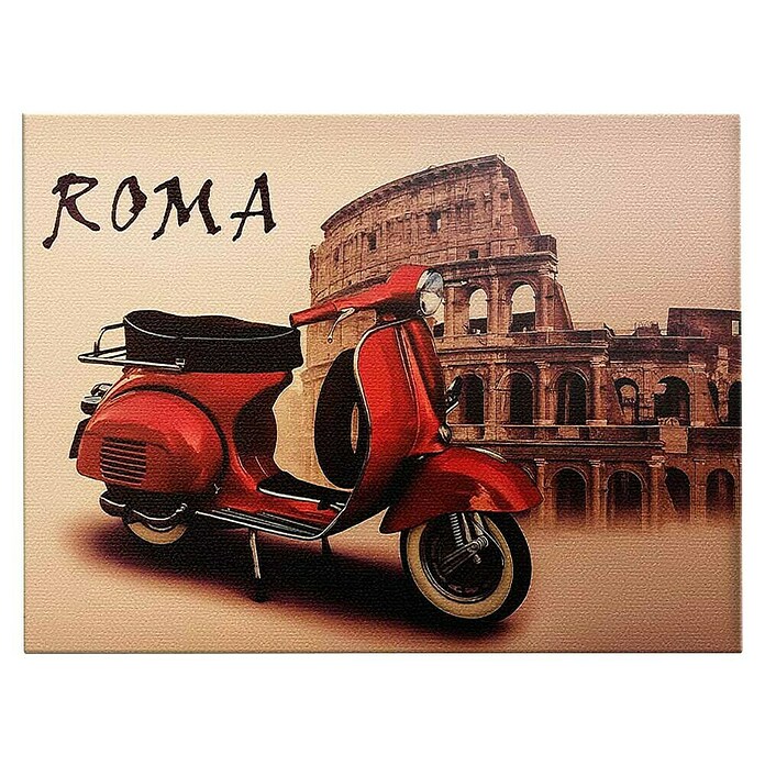 Dotcomcanvas Decopanel Vintage (Roma, B x H: 60 x 80 cm, MDF) | BAUHAUS