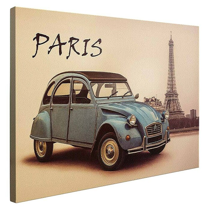 Dotcomcanvas Decopanel Vintage (Paris, B x H: 60 x 80 cm, MDF) | BAUHAUS