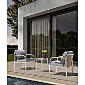 Sunfun Conjunto de muebles Anabel (3 pzs., Ratán sintética/Acero, Beige/Gris) | BAUHAUS