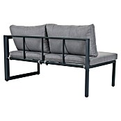 Sunfun Conjunto de muebles Christine (6 pzs., Aluminio/Poliéster, Antracita/Gris) | BAUHAUS