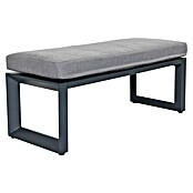 Sunfun Conjunto de muebles Christine (6 pzs., Aluminio/Poliéster, Antracita/Gris) | BAUHAUS