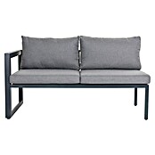 Sunfun Conjunto de muebles Christine (6 pzs., Aluminio/Poliéster, Antracita/Gris) | BAUHAUS