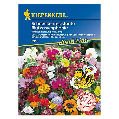 Kiepenkerl Profi-Line Blumensamen Schneckenresistente Blütensymphonie