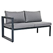 Sunfun Conjunto de muebles Christine (6 pzs., Aluminio/Poliéster, Antracita/Gris) | BAUHAUS