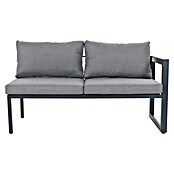 Sunfun Conjunto de muebles Christine (6 pzs., Aluminio/Poliéster, Antracita/Gris) | BAUHAUS