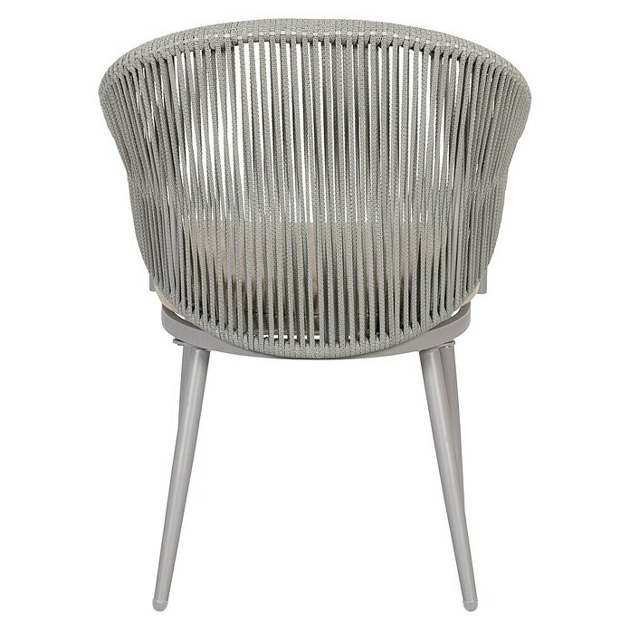 Sunfun Conjunto de muebles Gina (3 pzs., Acero/Cuerda sintética, Beige/Gris) | BAUHAUS