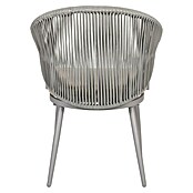Sunfun Conjunto de muebles Gina (3 pzs., Acero/Cuerda sintética, Beige/Gris) | BAUHAUS