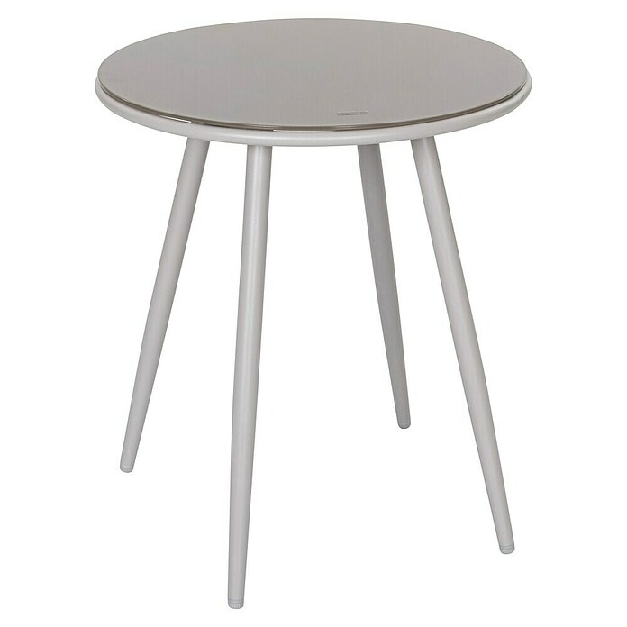 Sunfun Conjunto de muebles Gina (3 pzs., Acero/Cuerda sintética, Beige/Gris) | BAUHAUS