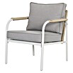 Sunfun Conjunto de muebles Anabel (3 pzs., Ratán sintética/Acero, Beige/Gris) | BAUHAUS