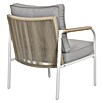 Sunfun Conjunto de muebles Anabel (3 pzs., Ratán sintética/Acero, Beige/Gris) | BAUHAUS