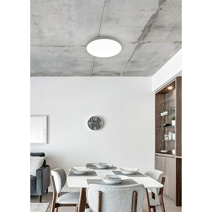 Trio Leuchten LED stropna svetilka Spica  (18 W, 2.000 lm, Siva, Barva svetlobe: Nevtralno bela) | 3098 - Badlicht | CAKA - Zweckleuchten | CAK - Technisches Licht | CA - Beleuchtung | C - Elektro | BAUHAUS