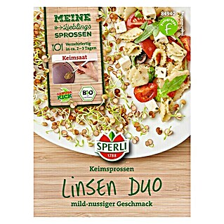Sperli Gemüsesamen Keimsprossen (Linsen Duo, Lens culinaris, Erntezeit: Ganzjährig)