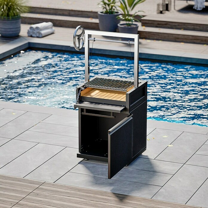 Kingstone Cube Holzkohlegrill () | BAUHAUS