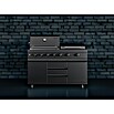 Kingstone Cube Outdoorküche 4500 (Schwarz, Material Grillfläche: Gusseisen, Anzahl Brenner: 7) | BAUHAUS