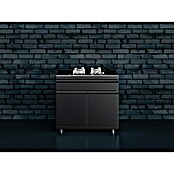 Kingstone Cube Outdoorküchen-Modul Gaskochfeld (Schwarz, B x T x H: 100 x 58 x 90 cm, Stahl, Sintered Stone) | BAUHAUS