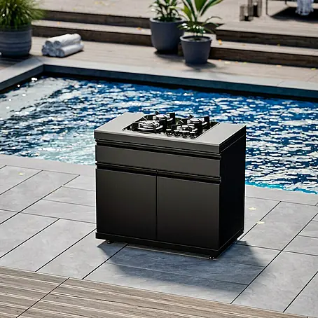 Kingstone Cube Outdoorküchen-Modul Gaskochfeld
