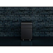 Kingstone Cube Outdoorküchen-Modul Basisschrank (Schwarz, B x T x H: 58 x 58 x 90 cm, Stahl, Sintered Stone) | BAUHAUS