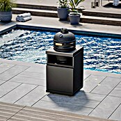 Kingstone Cube Holzkohlegrill Kamado (Durchmesser Grillfläche: 38 cm, Schwarz) | BAUHAUS